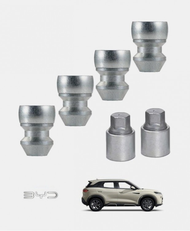 Ecrous antivol de roues haute sécurité BYD Atto 2