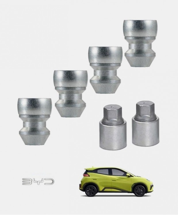 Ecrous antivol de roues haute sécurité BYD Dolphin Surf