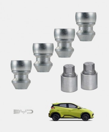 Ecrous antivol de roues haute sécurité BYD Dolphin Surf