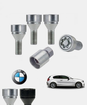 Ecrous antivol de roues haute sécurité Bmw Série 1 (E81/E87)