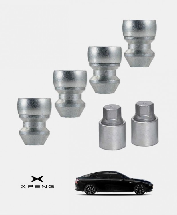 Ecrous antivol de roues haute sécurité XPENG P7