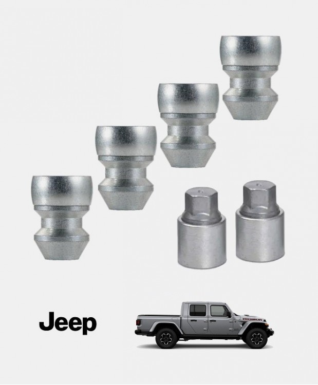 Ecrous antivol de roues Jeep Gladiator (JT)