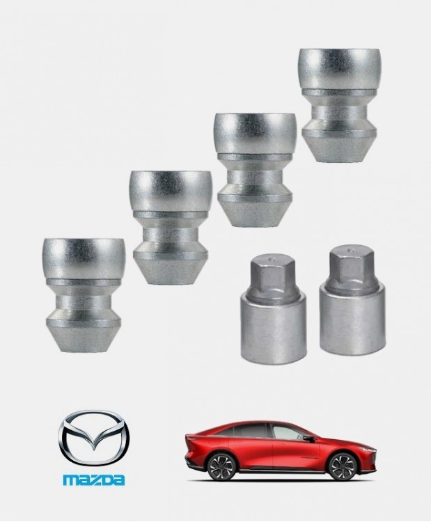 Ecrous antivol de roues haute sécurité Mazda 6e