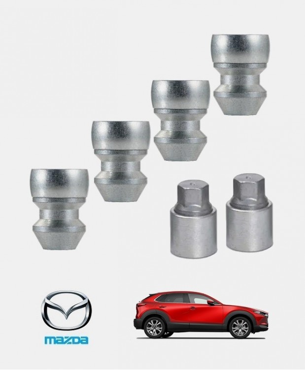 Ecrous antivol de roues haute sécurité Mazda CX-30