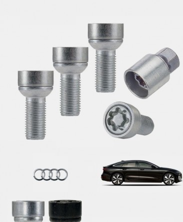 Ecrous antivol de roues haute sécurité Audi A6 e-tron Sportback