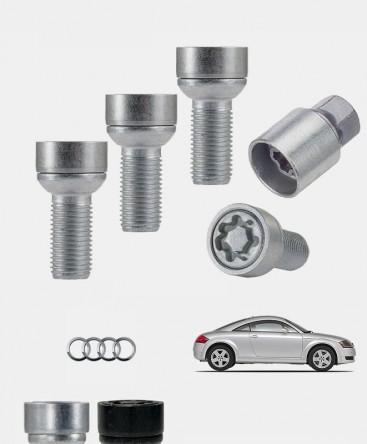 Ecrous antivol de roues haute sécurité Audi TT MK1