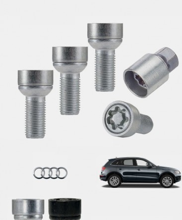 Ecrous antivol de roues haute sécurité Audi Q5 (8R)