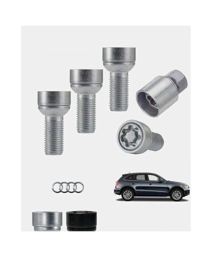Ecrous antivol de roues haute sécurité Audi Q5 (8R)