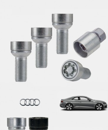 Ecrous antivol de roues haute sécurité Audi A5 2 (F5)