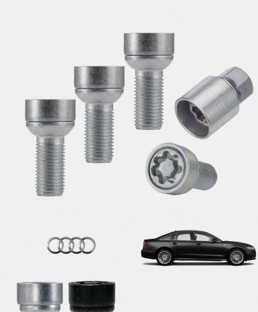 Ecrous antivol de roues haute sécurité Audi A6 (C7)