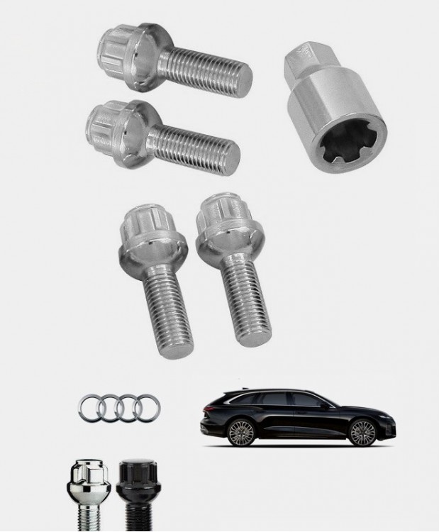 Ecrous antivol de roues Audi A6 (C9)
