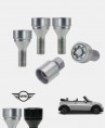 Ecrous antivol de roues haute sécurité Mini Cooper Cabriolet (R57)