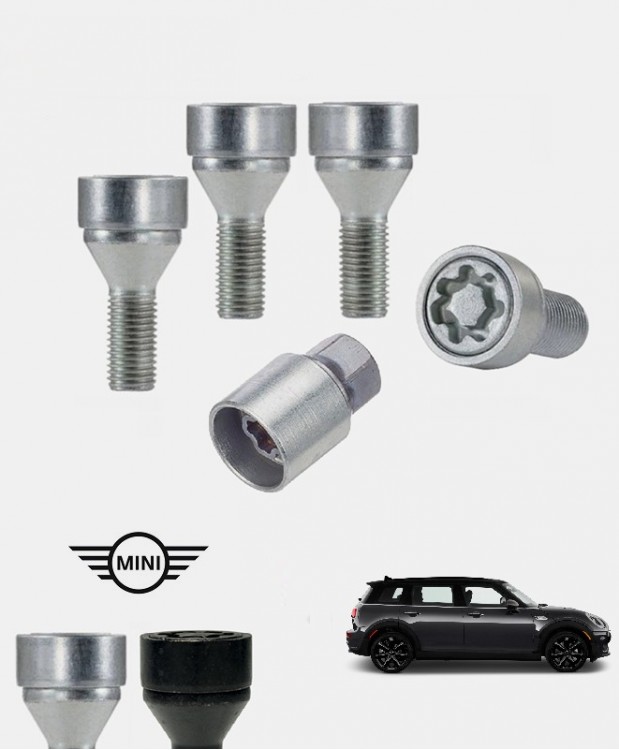 Ecrous antivol de roues haute sécurité Mini Cooper Clubman (F54)