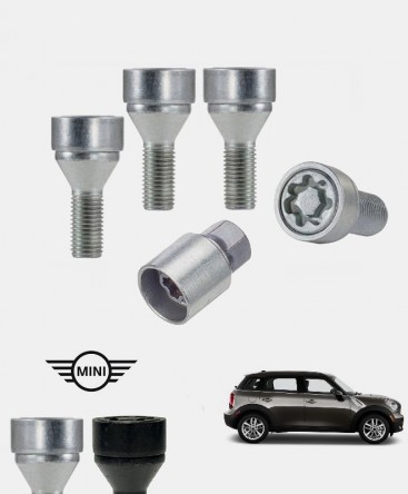 Ecrous antivol de roues haute sécurité Mini Cooper Countryman (R60)