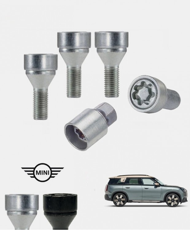 Ecrous antivol de roues haute sécurité Mini Cooper Countryman 3 (U25)