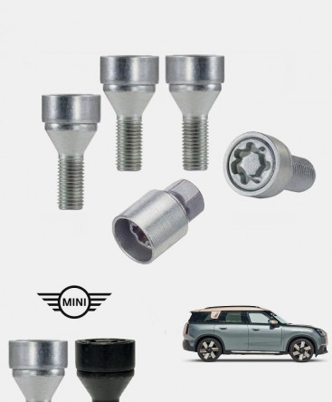 Ecrous antivol de roues haute sécurité Mini Cooper Countryman 3 (U25)