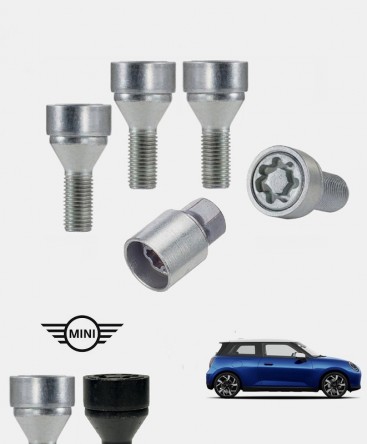 Ecrous antivol de roues haute sécurité Mini Cooper SE (F66)