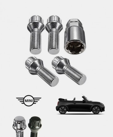 Ecrous antivol de roues Mini Cooper Cabriolet (F67)