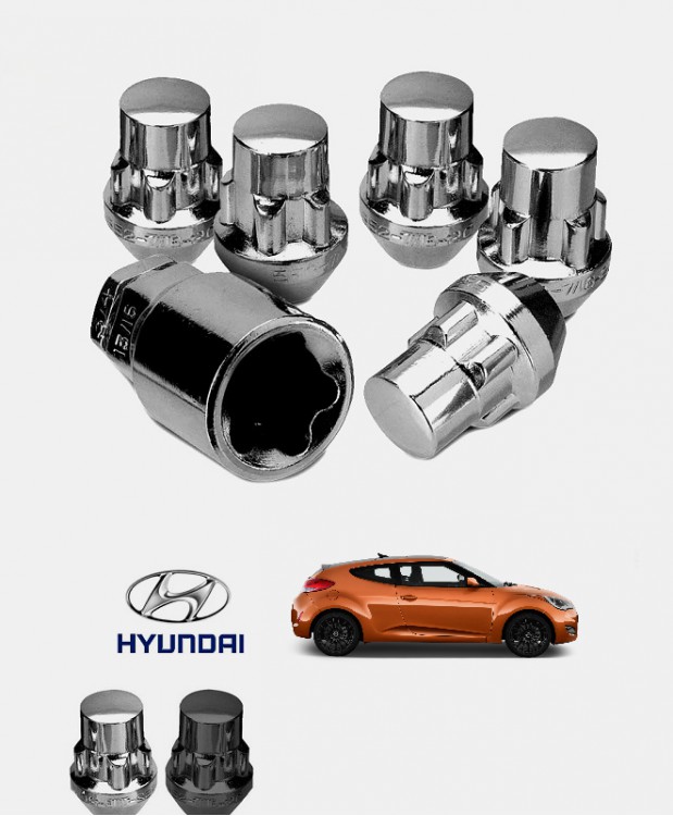 Ecrous antivol de roues Hyundai Veloster (FS)