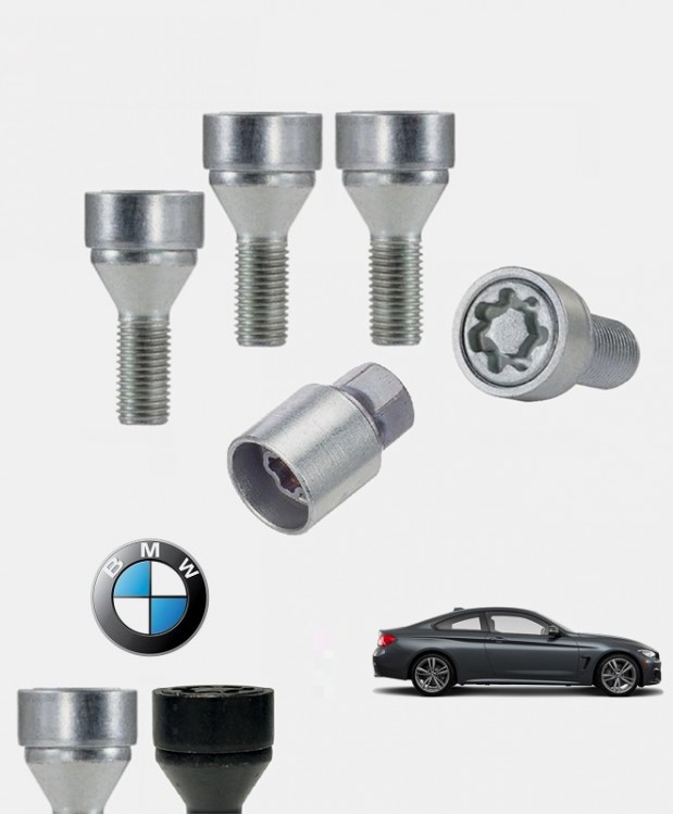 Ecrous antivol de roues haute sécurité Bmw Série 4 Coupé (F32)