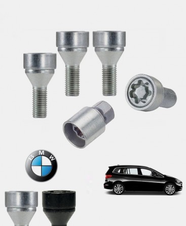 Ecrous antivol de roues haute sécurité Bmw Série 2 Gran Tourer (F46)