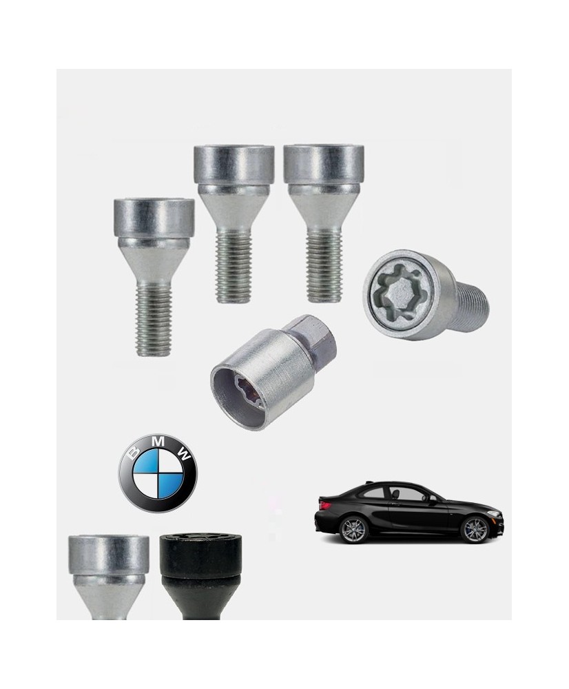 Ecrous antivol de roues haute sécurité Bmw Série 2 Coupé (F22)