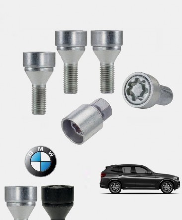 Ecrous antivol de roues haute sécurité Bmw X3 3 (G01)
