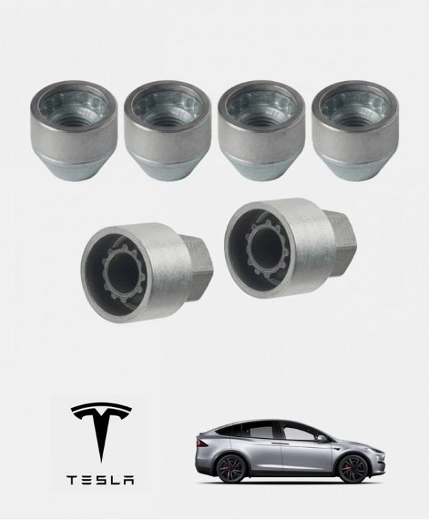 Écrous antivol de roue haute sécurité Tesla Model X