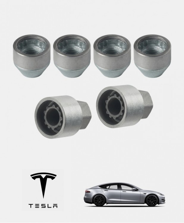 Écrous antivol de roue haute sécurité Tesla Model S