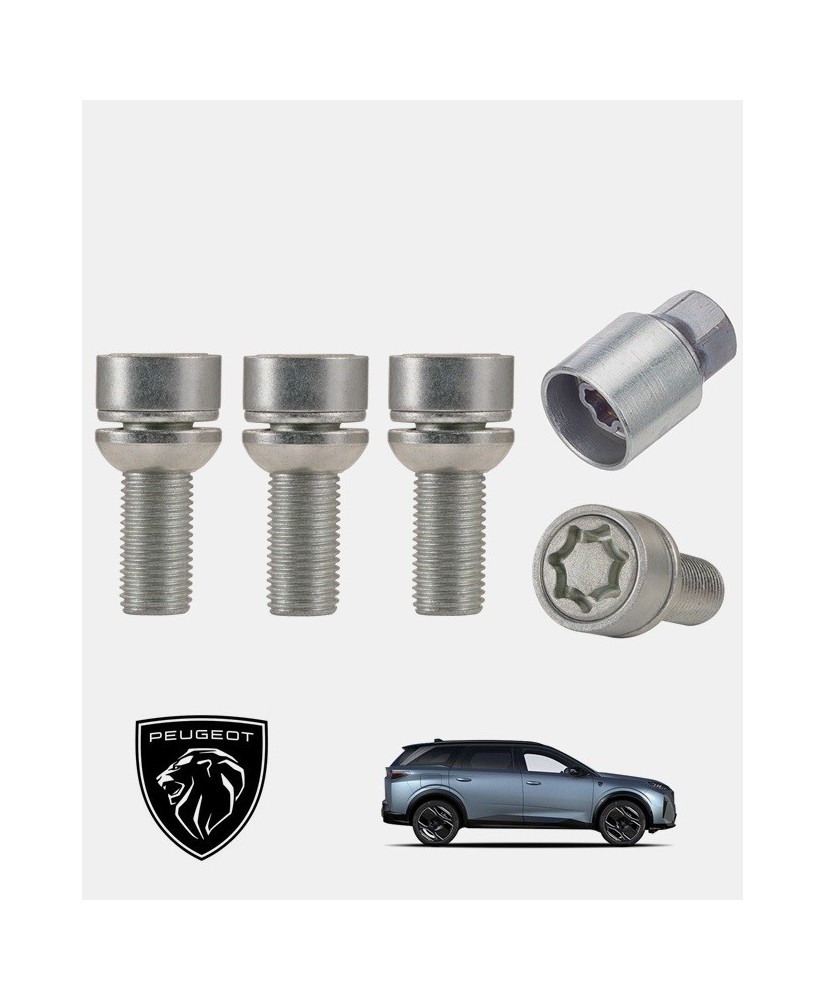 Antivols de roues Peugeot E-5008 (5008 électrique)