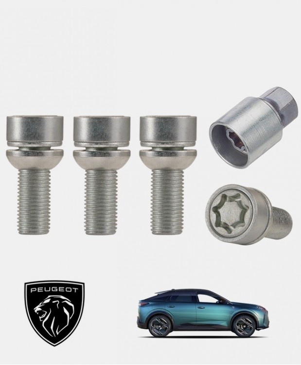 Antivols de roue haute sécurité Peugeot 5008 3 PHEV