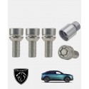 Écrous antivol de roue haute sécurité Peugeot 5008 3 PHEV