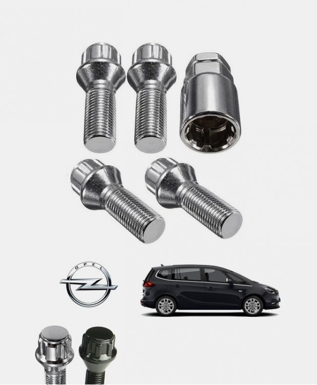 Ecrous antivol de roues Opel Zafira (C)