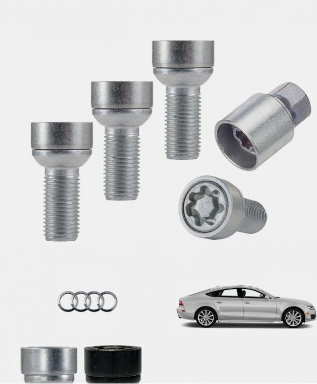 Ecrous antivol de roues haute sécurité Audi A7 (4G7)