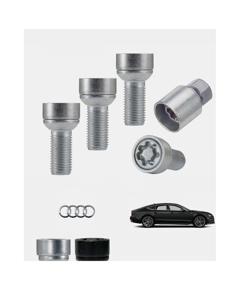 Ecrous antivol de roues haute sécurité Audi A7 2 (4K)