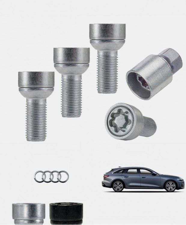 Ecrous antivol de roues haute sécurité Audi A5 3 (B10)