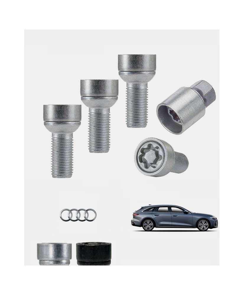 Ecrous antivol de roues haute sécurité Audi A5 3 (B10)