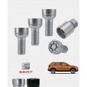 Ecrous antivol de roues haute sécurité Seat Ateca (KH7)