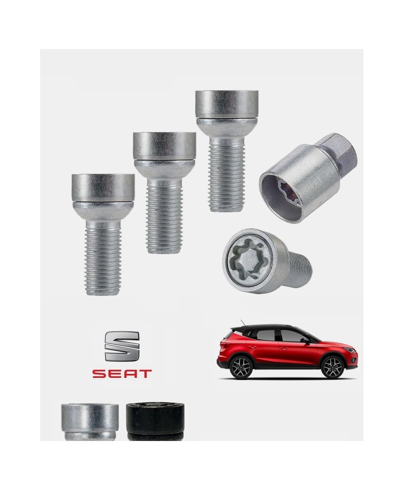 Ecrous antivol de roues haute sécurité Seat Arona (KJ7)