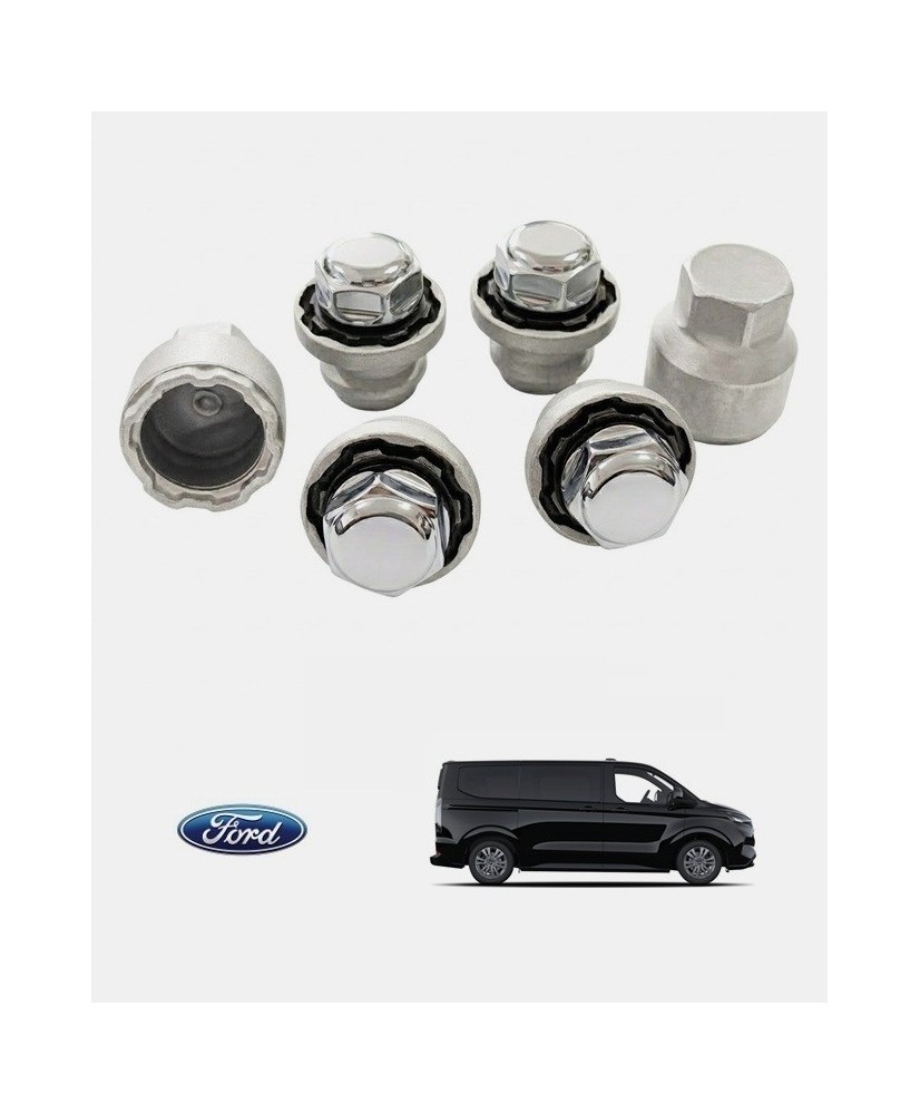Ecrous antivol de roues Ford Tourneo Custom 2