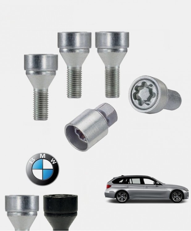 Ecrous antivol de roues haute sécurité Bmw Série 3 Touring (F31)