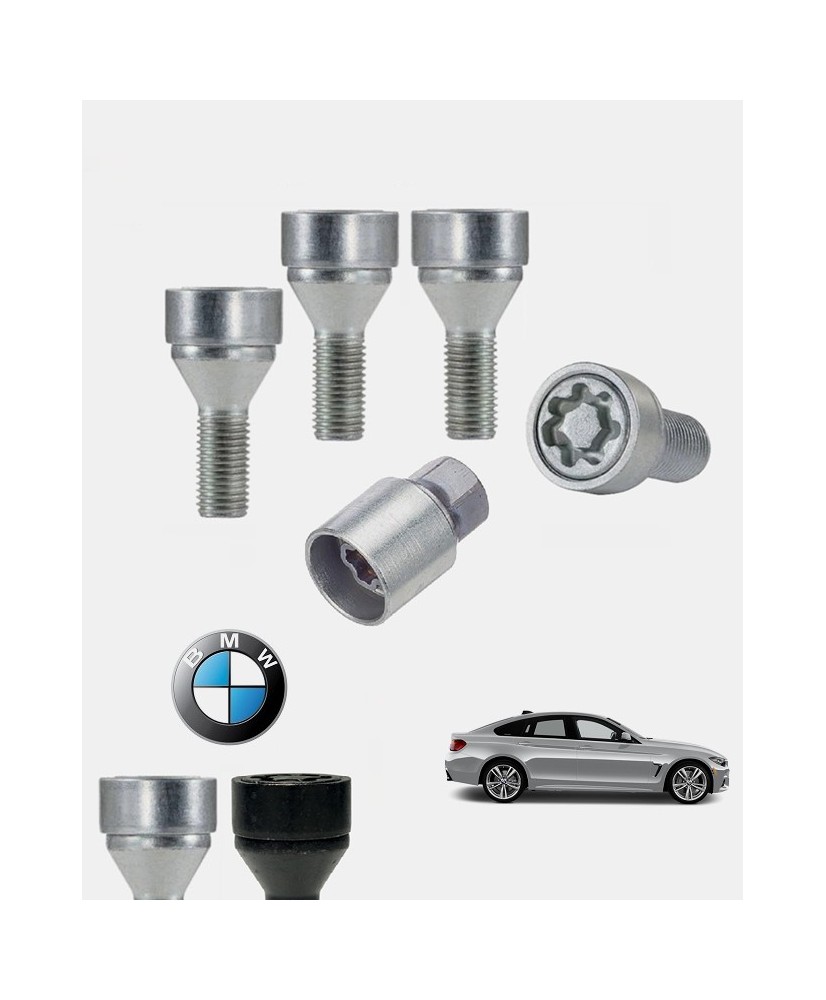 Ecrous antivol de roues haute sécurité Bmw Série 4 Gran Coupé (F36)