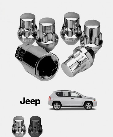 Ecrous antivol de roues Jeep Compass (MK)