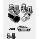 Ecrous antivol de roues Jeep Compass (MK)