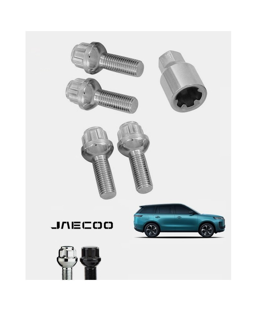 Ecrous antivol de roues Jaecoo 5