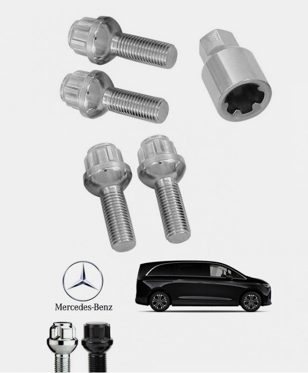 Ecrous antivol de roues Mercedes VLE