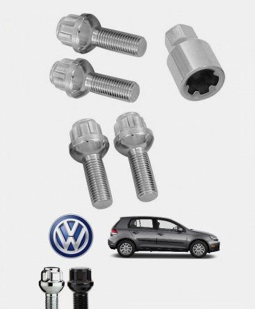 ECROU ANTIVOL ROUE VW GOLF 6 NEUF M14 