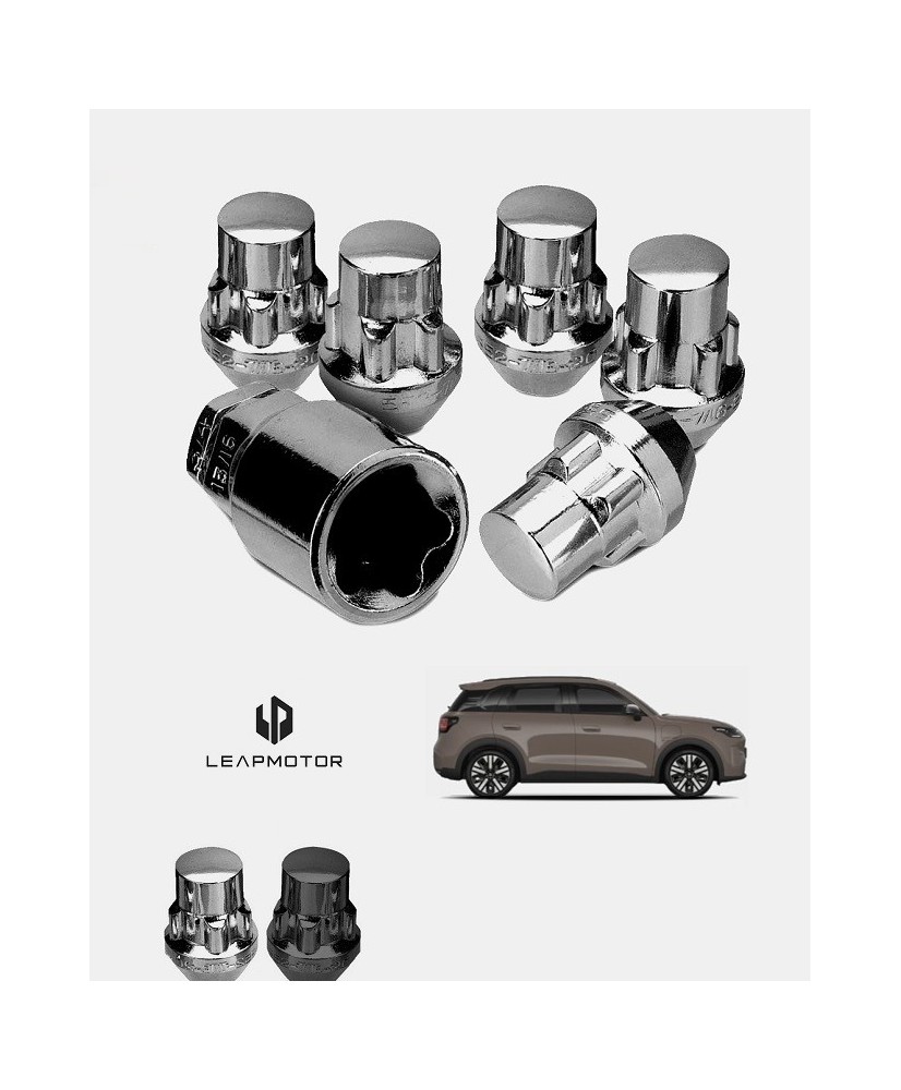 Ecrous antivol de roues Leapmotor B03X