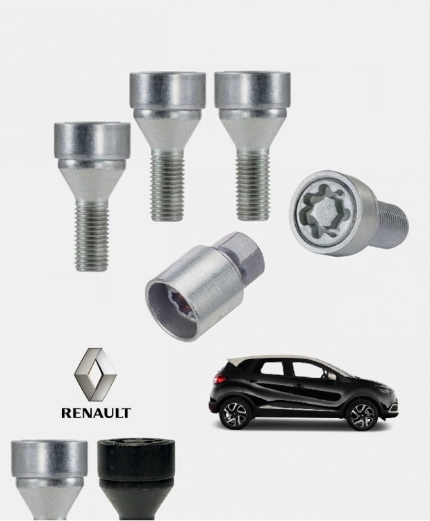 Antivols de roues Renault Captur