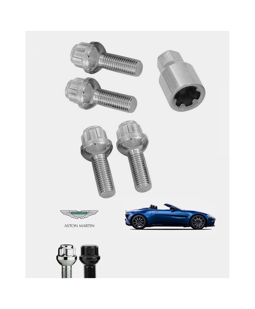 Ecrous antivol de roues Aston Martin Vantage 2